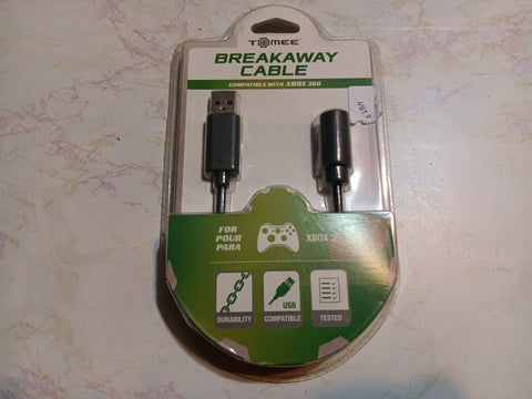 Xbox 360 Controller Breakaway Cable NEW Tomee Attachment Cord