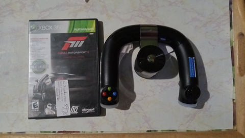 Xbox 360 Forza 3 Game + Wireless Speed Wheel Controller Bundle