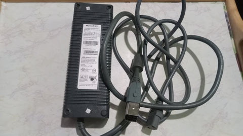 Xbox 360 Original Model 203W Power Supply Cable Brick & Cord