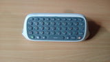 Xbox 360 White Chatpad Controller Keyboard Attachment OEM Microsoft Licensed