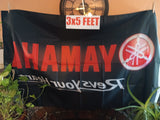 Yamaha Motorcycle Revs Your Heart Automobile 3x5 Feet Flag