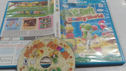 Yoshi's Wooly World Used Nintendo Wii-U Video Game