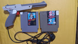 Zapper Light Gun Controller NES + Super Mario Bros. Duck Hunt & Hogan's Alley Nintendo