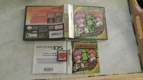 Zendoku + Classic Sodoku COMPLETE Tested Nintendo DS Game