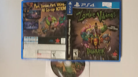 Zombie Vikings Used PS4 Video Game