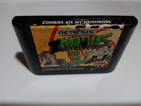 Zombies Ate My Neighbors Used Sega Genesis Video Game