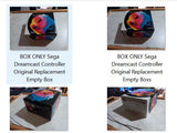 BOX ONLY + Manual Sega Dreamcast Controller Original Replacement Empty Box