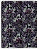 🎃 Halloween Corpse Bride 60X50 Tie-Dye Double Sided Fleece Blanket