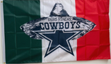 Dallas Cowboy NFL 3x5 foot Flag Mexican Sombrero Puro Pinche!