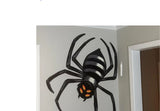 🎃 Halloween 50"x25" Hinged Paper Spider Large Wall Décor Hyde and EEK!