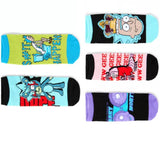 Rick and Morty Ankle Socks Multi-Pack 5 Pairs