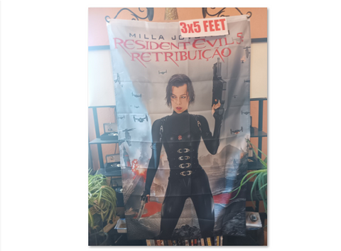 🎃 Halloween Resident Evil 5 Retribuicao 3X5 Feet Flag Banner