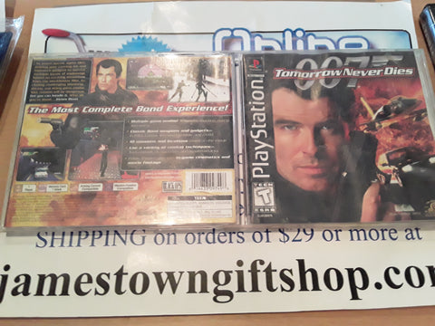 007 Tomorrow Never Dies Used Playstation 1 Video Game