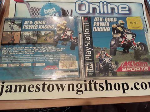 ATV Quad Power Racing Used Playstation 1 Video Game