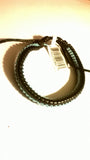 Adjustable leather bracelets in multiple colors