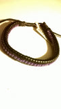 Adjustable leather bracelets in multiple colors