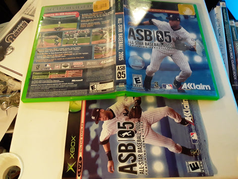 All-Star Baseball 2005 MLB Used Original Xbox Video Game