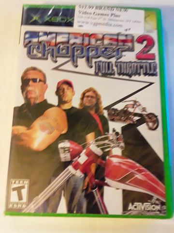 American Chopper 2 BRAND NEW Original Xbox Video Game