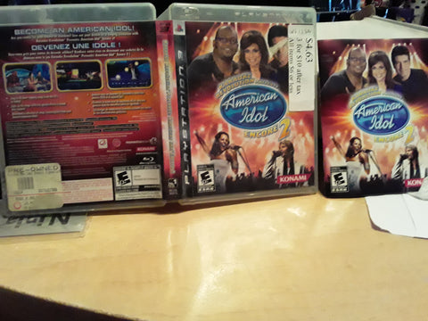 American Idol Karaoke Revolution Used PS3 Video Game