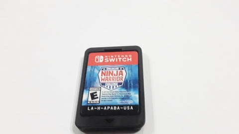 American Ninja Warrior Used Nintendo Switch Video Game