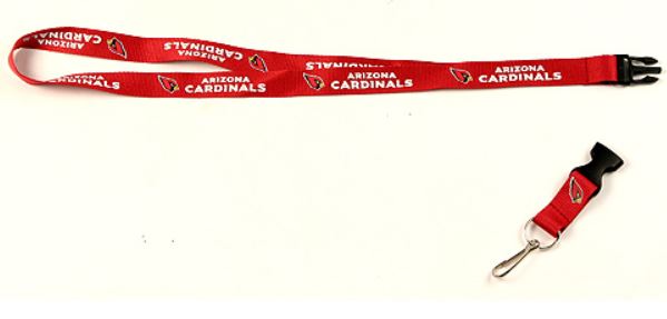 Arizona Cardinals Charcoal Lanyard