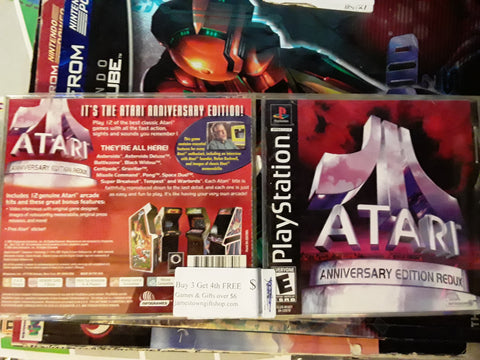 Atari Anniversary Redux Used Playstation 1 Game