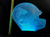 Atlanta Falcons NFL JUMBO 9x8 inch Color-Changing LED Helmet Night Light Lamp
