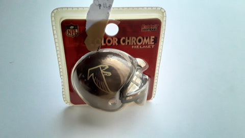 Atlanta Falcons NFL Riddell Color Chrome Mini Football Helmet