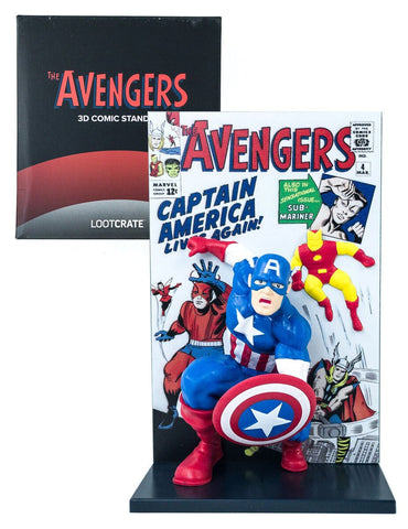 Avengers 6 Inch 3D Comic Standee Figurine