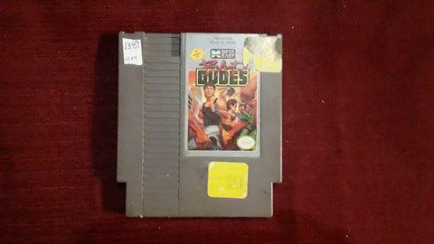 Bad Dudes NES Original Nintendo Used Video Game