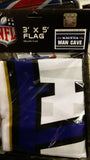 Baltimore Ravens Man Cave NFL 3x5 Flag Fremont Die Licensed