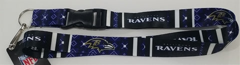 Baltimore Ravens NFL Ugly Christmas Sweater Lanyard Key Chain