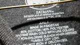 Bat Signal Men's Grey Heather Batman USA Flag Graphic Tee T-Shirt 2xl