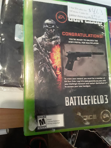 Battlefield 3 Limited Edition Used Xbox 360 Video Game
