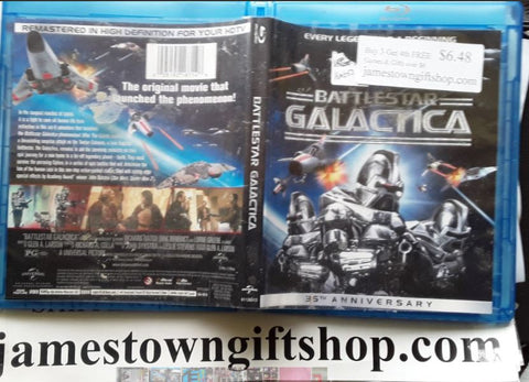 Battlestar Galactica 35th Anniversary Blue Ray Movie