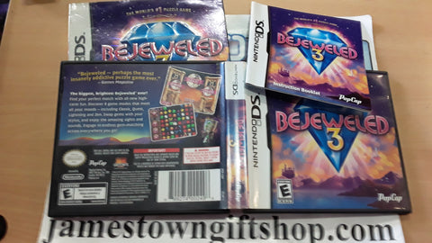 Bejeweled 3 Used Nintendo DS Video Game