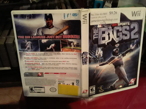 Bigs 2 2K Sports Baseball Used Nintendo Wii Video Game