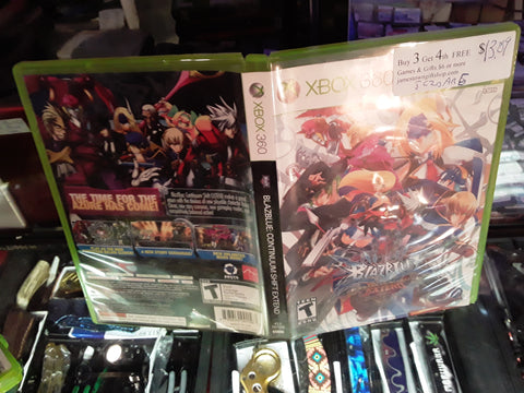 BlazBlue Continuum Shift Extend Used Xbox 360 Video Game