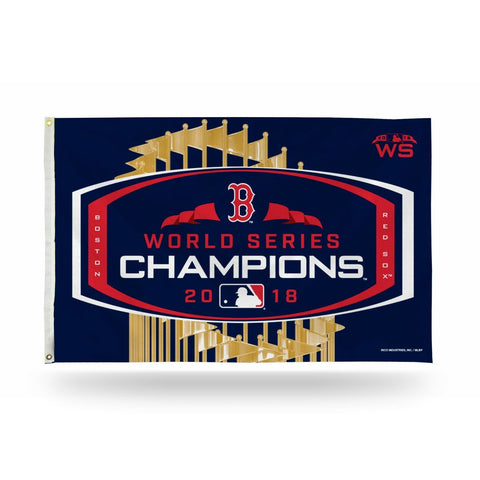 ***50OFF*** Boston Red Sox MLB 2018 World Series Champions 3x5 Flag