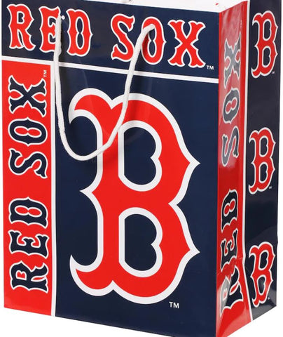 Boston Red Sox MLB 9.75x7.75x4.75 Gift Bag