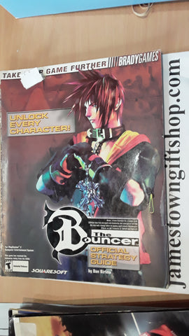 Bouncer Brady Games Official Guide Strategy Book