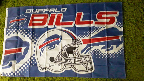 Buffalo Bills Logo 3x5 Helmet Flag