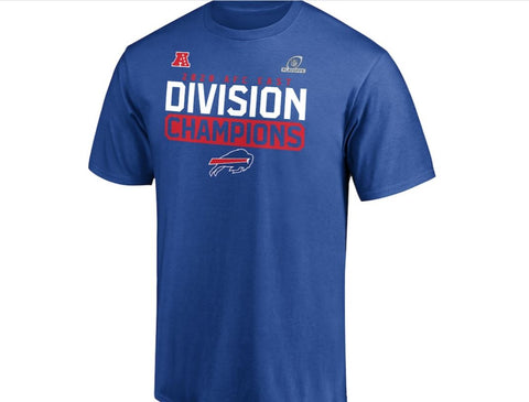 Buffalo Bills NFL 2020 AFC East Division Champions Flying High T-Shirt - Royal