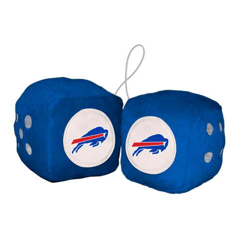 Buffalo Bills NFL Auto Fuzzy Dice