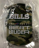 Buffalo Bills NFL One Heart Beat Louder Camo Dog Tag Necklace