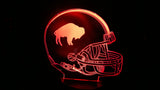 Buffalo Bills Retro Logo NFL MINI 6 inch Color-Changing LED Helmet Night Light Lamp