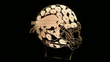 Buffalo Bills Skulls Helmet NFL MINI 6 inch Color-Changing LED Helmet Night Light Lamp