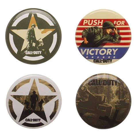 Call of Duty WWII Pin 4-Pack