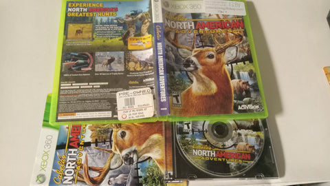 Cabela's North American Adventures Hunting Xbox 360 Used Video Game