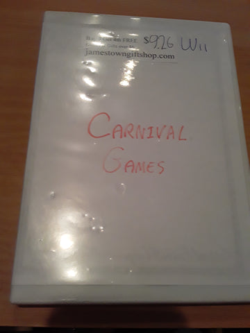 Carnival Games Used Nintendo Wii Video Game